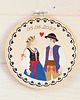 Ślub - inne Personalizowana pamiątka ślubna/zaręczynowa , haft w tamborku 6