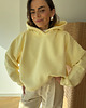 bluza z kapturem damska Bluza Soho butter yellow z kapturem 1