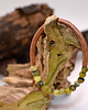 bransoletki - inne Bransoletka miedziana handmade z koralikami: jaspis 2