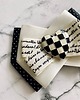 broszki Brosza Black & White z sercem z szachownicy  NEW 4