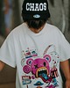 t-shirty dla chłopców T-shirt oversize Teddyland biała dziecko 2