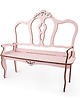 klocki i zabawki drewniane Drewniana sofa dla lalek/ ażurowa / różne kolory 3