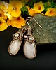 kolczyki wire wrapping Kolczyki z różowym kwarcem 7