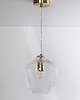 lampy wiszące Lampa wisząca złota ze szklanym kloszem Yulen 4