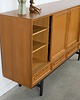 komody Highboard dębowy, duński design, lata 60, produkcja: Dania 3