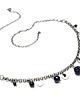 kolie Gypsy disco ball /sapphire/ - naszyjnik 1