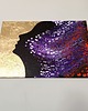 obrazy QUEEN OF THE NIGHT II 60x90 Ręcznie malowany Duży obraz Abstrakcja do salonu 4