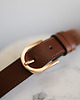 paski damskie Pasek 3 Ways z wymiennymi klamrami Brown 3