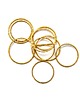pierścionki złote LINES: rings 1