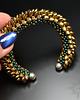 bransoletki ze szkła Balroth, smocza bransoleta cuff, beading 3