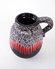 wazony Wazon ceramiczny Fat Lava, niemiecki design, lata 60, produkcja: West Germany 3