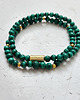 biżuteria męska Zestaw męskich bransoletek Malachit 2