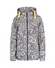 bluza z kapturem damska Bluza rozpinana "Orientalne Kwiaty" 1