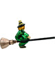 bombki Bombka choinkowa: Czarownica na miotle: zielona 3