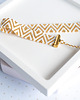 bransoletki ze szkła Bransoletka Soft Gold 5
