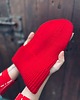 czapki damskie CZAPKA Beanie merino makowa czerwień daboo 1