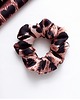 gumki do włosów Gumka do włosów satyna jedwab scrunchie brąz PANTERKA 4