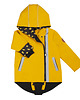 kurtki i płaszcze dla dziewczynki Kurtka dziecięca softshell z patentem, Miodek 1
