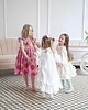 sukienki dla dziewczynki Sukienka muślinowa White Elegant 1