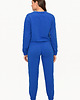 komplety damskie Dres Happy czarny szafirowy 3