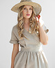 sukienki midi damskie Lniana Sukienka JASMINE NATURAL 2