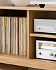 komody i szafki JAMM - szafka pod gramofon i płyty winylowe, lite drewno dębowe 6