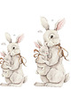 naklejki ścienne do pokoju dziecka Naklejka "Royal Bunnies-mama królik" 2