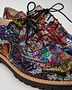 półbuty damskie PÓŁBUTY - SKÓRA NATURALNA - MODEL 258 - KOLOR MOTYL 5