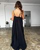 sukienki maxi damskie Sukienka Motion black jackard maxi 2
