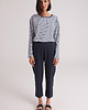 bluzki z długim rękawem damskie Stripes NAVY Longsleeve 1