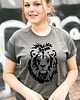 t-shirt damskie Koszulka  damska z lwem 1