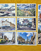 grafiki i ilustracje Newcastle upon Tyne w akwareli - zestaw 12 grafik 15x23 cm 3