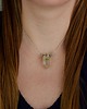 naszyjniki - inne Naszyjnik Talizman kryształ górski wire wrapping 6