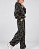 komplety damskie Dres Como Hoodie + Baggy 2W1 -Moro 2
