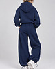 komplety damskie Dres Hoodie + Baggy 2W1 NAVY BLUE 3