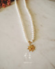 chokery Naszyjnik z pereł ze słoneczkiem 4