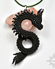 wisiory Nazyrth, wisior ze smokiem, beading 1