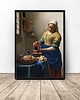 plakaty Plakat reprodukcja "Mleczarka" Jan Vermeer 2
