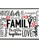 plakaty Plakat FAMILY napisy do salonu 3