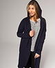 bluza z kapturem damska Płaszczobluza No.2 Granat - Rozmiar: 1