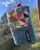 portfele damskie Portmonetka Patchwork Beboki Turkus 1