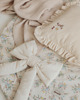 tekstylia - różne Kokarda dekoracyjna washed cotton natural 1