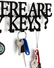 wieszaki Wieszak na klucze WHERE ARE MY KEYS 5