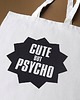 torby na zakupy Cute but psycho, torba zakupowa 2