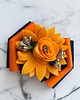 broszki Brosza z kolekcji FOLK Flowers z kolorowym kwiatem New 7