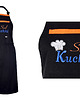 fartuchy kuchenne Fartuch Kuchenny CZARNY bawełniany haftowany Szef kuchni EXTRA PREZENT 3
