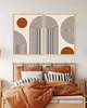 grafiki i ilustracje DWA PLAKATY mid century abstrakcyjne 1