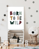 obrazy i plakaty do pokoju dziecięcego PLAKAT DLA DZIECKA born to be wild 2