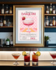 plakaty PLAKAT koktajl drink grafika ilustracja do kuchni 1