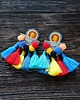 kolczyki soutache Meksykańskie  kolczyki soutache 2